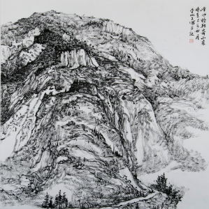 峰回路转寄山崖